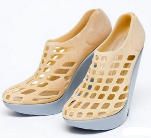 Женская обувь, напечатанная с помощью 3D принтера