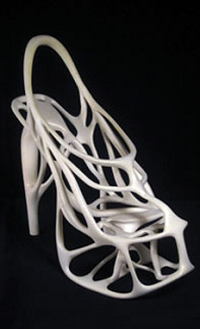 Женская обувь, напечатанная с помощью 3D принтера