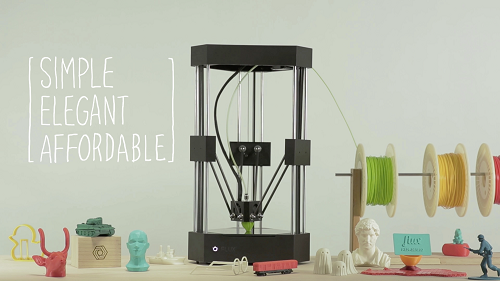 3D-принтер Flux и изделия, напечатанные им