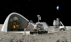 NASA напечатает лунную базу на строительном 3D-принтере