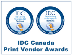 IDC Canada наградила премией Print Vendor Awards 9 компаний
