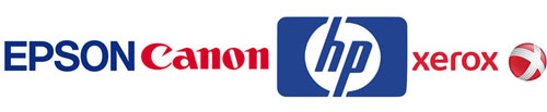  Xerox, HP, Canon, Epson