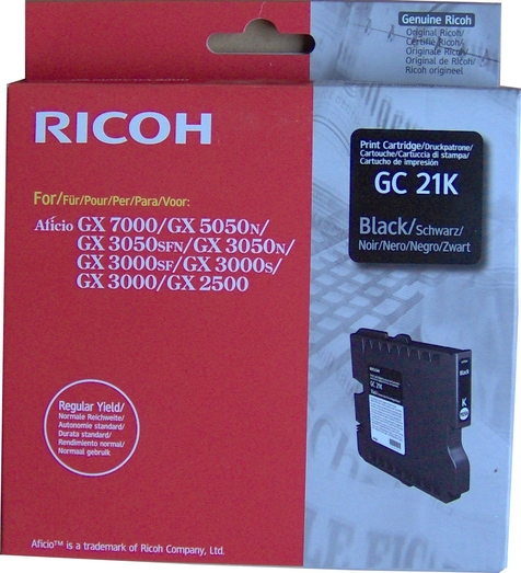 RICOH GC21K – original print cartridge – orgprint.com