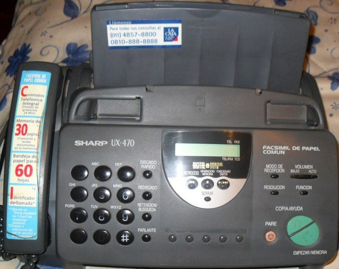 4x Sharp UX 470 UX470 UX-470 TTR Faxrolle kompatibel 