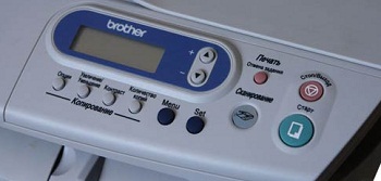 Двухстрочный ЖК-экран МФУ BROTHER DCP-7010R ЖК-экран МФУ BROTHER DCP-7010R