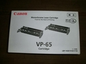 Cartridge CANON Cartridge VP-65 Cartridge CANON Cartridge VP-65